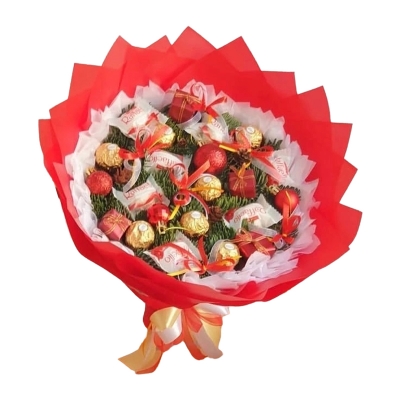 Новогодние сладости — Цветы SFlower – доставка цветочных букетов в Хабаровске. У нас цветы можно купить или заказать с доставкой круглосуточно — 151cc4a2
