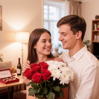 Цветы на 14 февраля