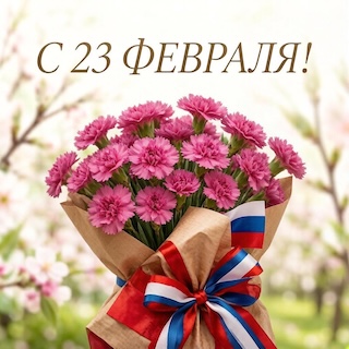 Подарки и цветы на 23 февраля