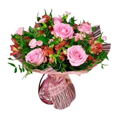 Прекрасная Леди — Цветы SFlower – доставка цветочных букетов в Хабаровске. У нас цветы можно купить или заказать с доставкой круглосуточно — 
