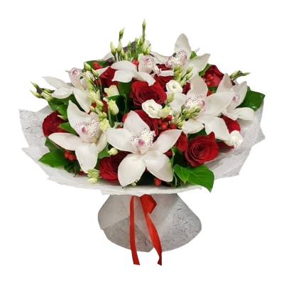 Инь Янь — Цветы SFlower – доставка цветочных букетов в Хабаровске. У нас цветы можно купить или заказать с доставкой круглосуточно — 