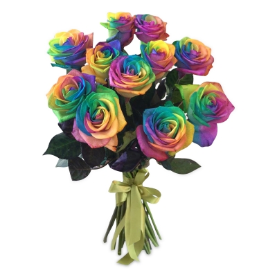 Букет из радужных роз — Цветы SFlower – доставка цветочных букетов в Хабаровске. У нас цветы можно купить или заказать с доставкой круглосуточно — b4bcd7ff