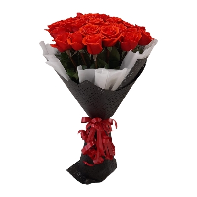 Букет из роз 80 см — Цветы SFlower – доставка цветочных букетов в Хабаровске. У нас цветы можно купить или заказать с доставкой круглосуточно — 