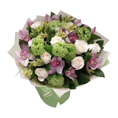 Цветочный вальс — Цветы SFlower – доставка цветочных букетов в Хабаровске. У нас цветы можно купить или заказать с доставкой круглосуточно — 