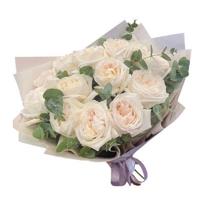 Пионовидный букет — Цветы SFlower – доставка цветочных букетов в Хабаровске. У нас цветы можно купить или заказать с доставкой круглосуточно — fc3e685c